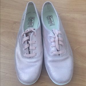 Pink sparkly keds